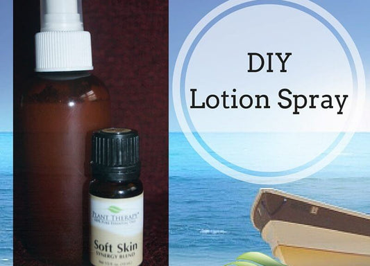 DIY Lotion Spray