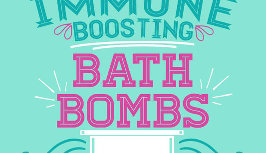 Back-to-School DIY Immune-Boosting Essential Oil Bath Bombs