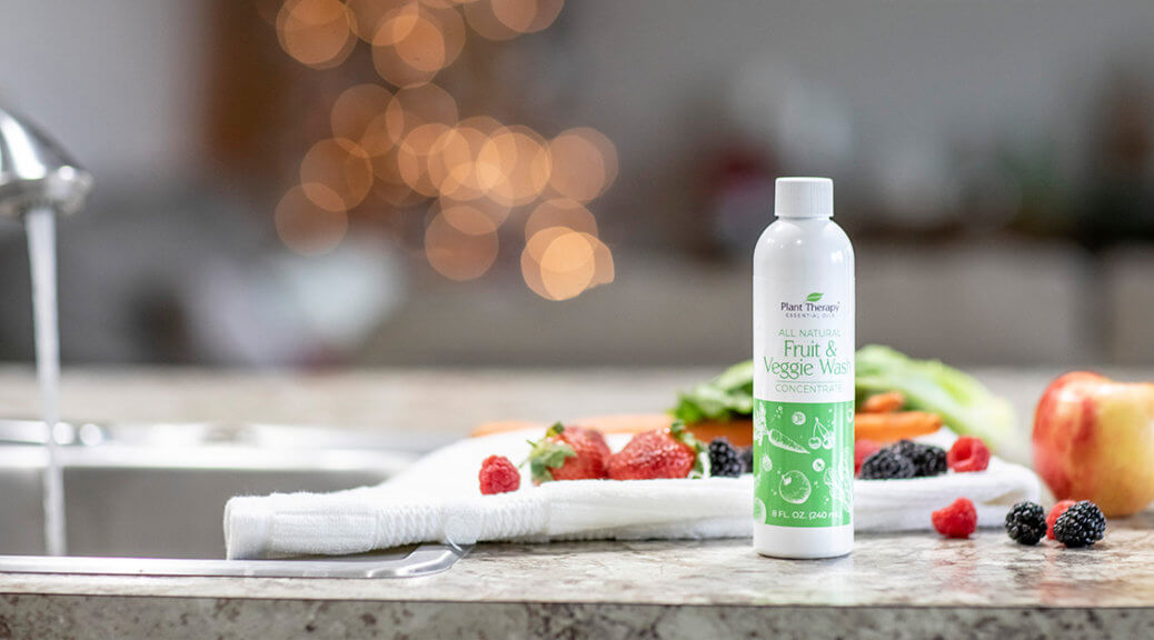 Introducing All-Natural Fruit & Veggie Wash