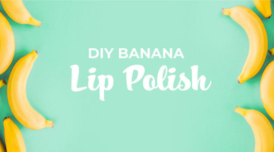 DIY Banana Lip Polish