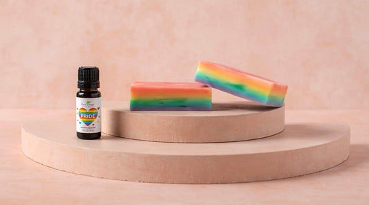 Pride Flag Soap DIY