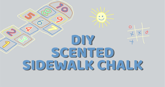 DIY Scented Sidewalk Chalk