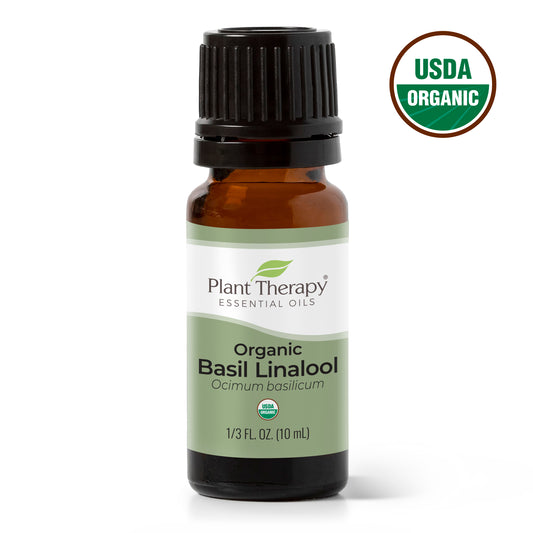 Organic Basil Linalool Essential Oil