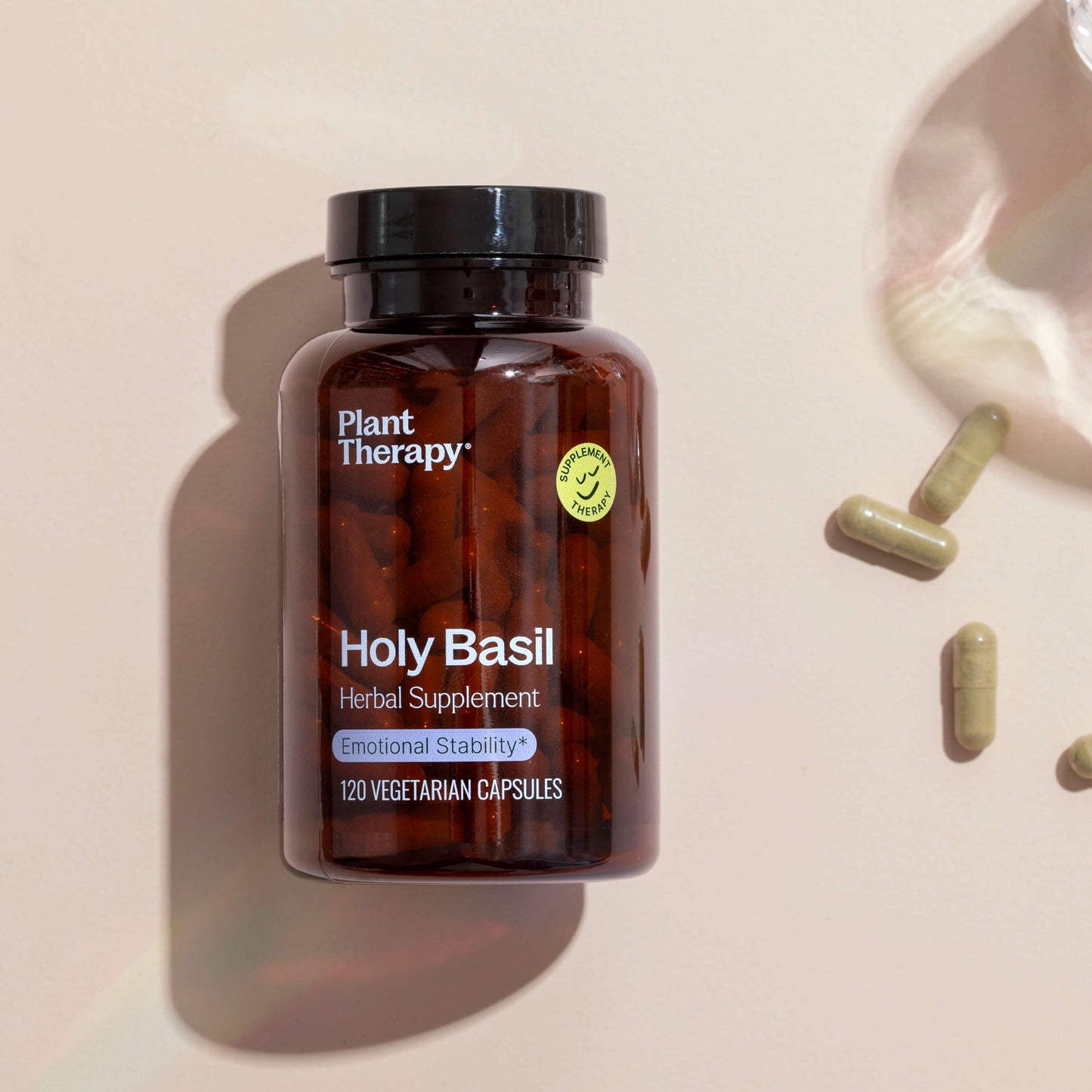 Holy Basil Herbal Supplement Capsules