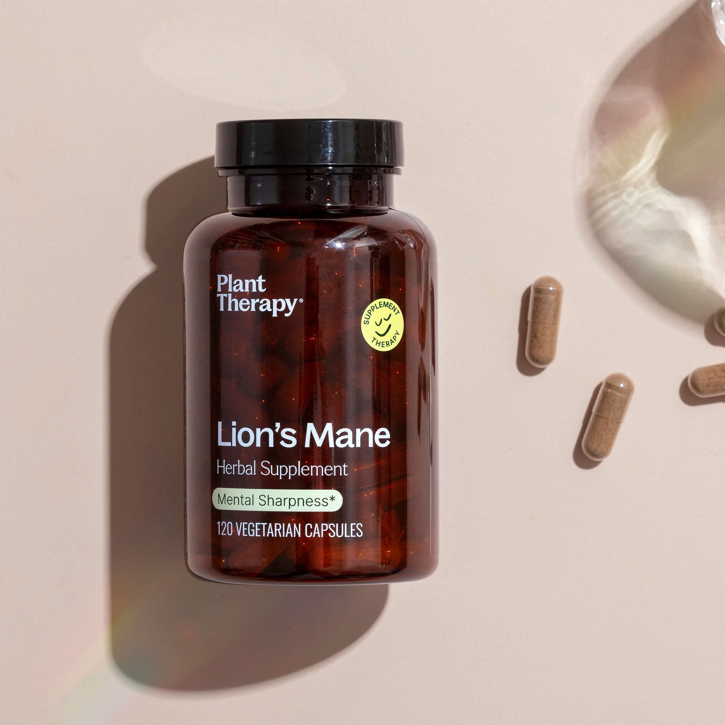 Lion's Mane Herbal Supplement Capsules