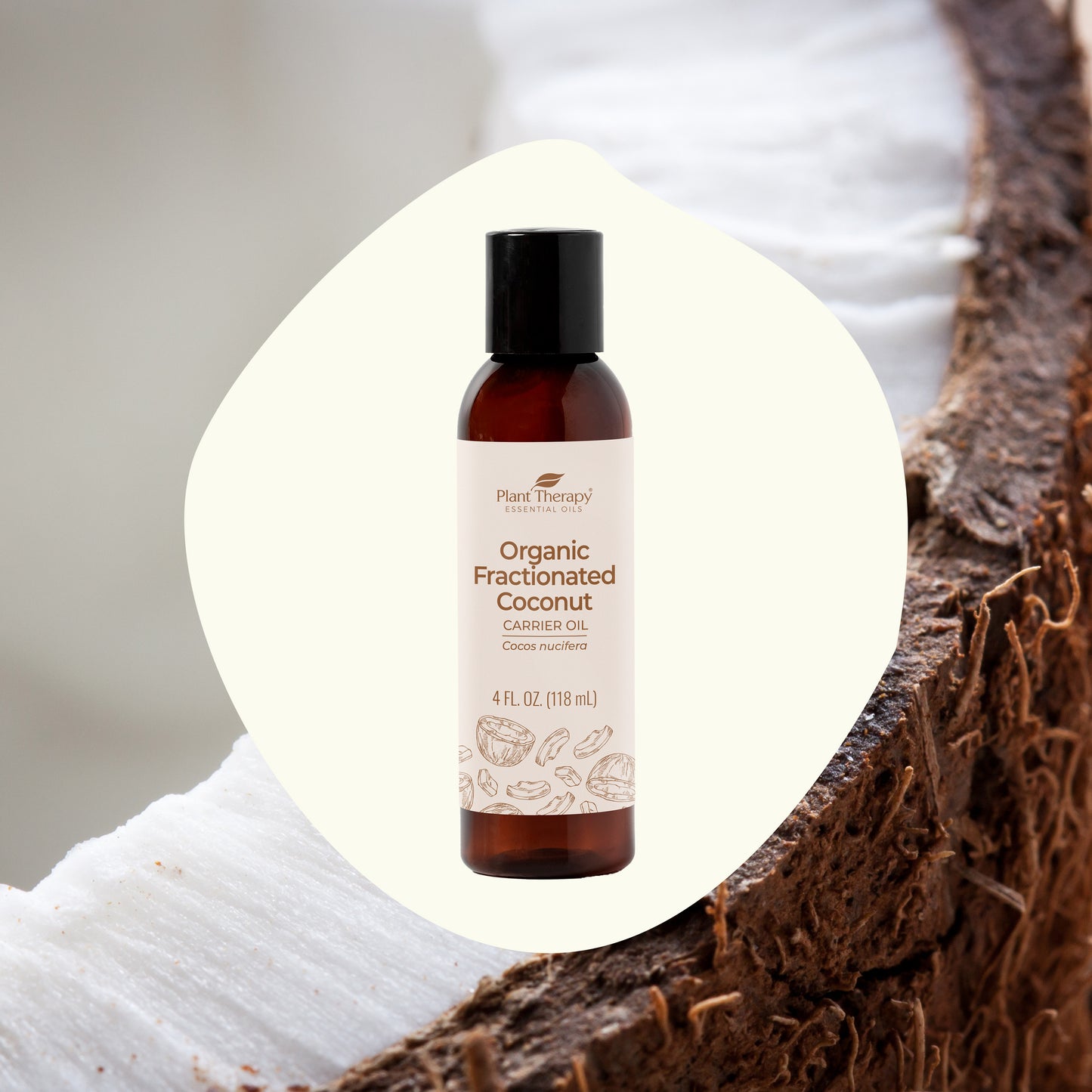 Organic Fractionated Coconut Carrier Oil