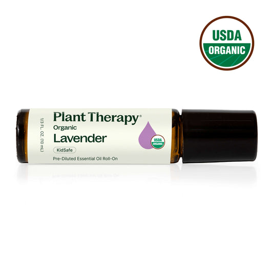 Organic Lavender Essential Oil Pre-Diluted Roll-On