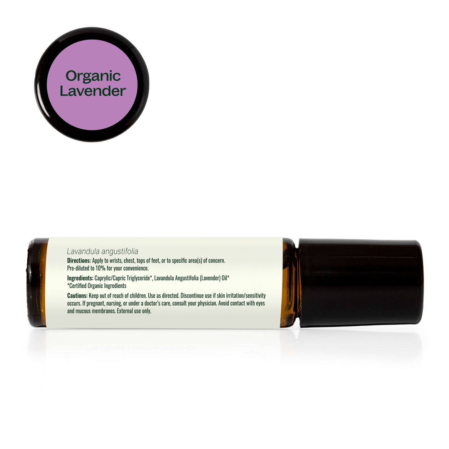 Organic Lavender Essential Oil Pre-Diluted Roll-On