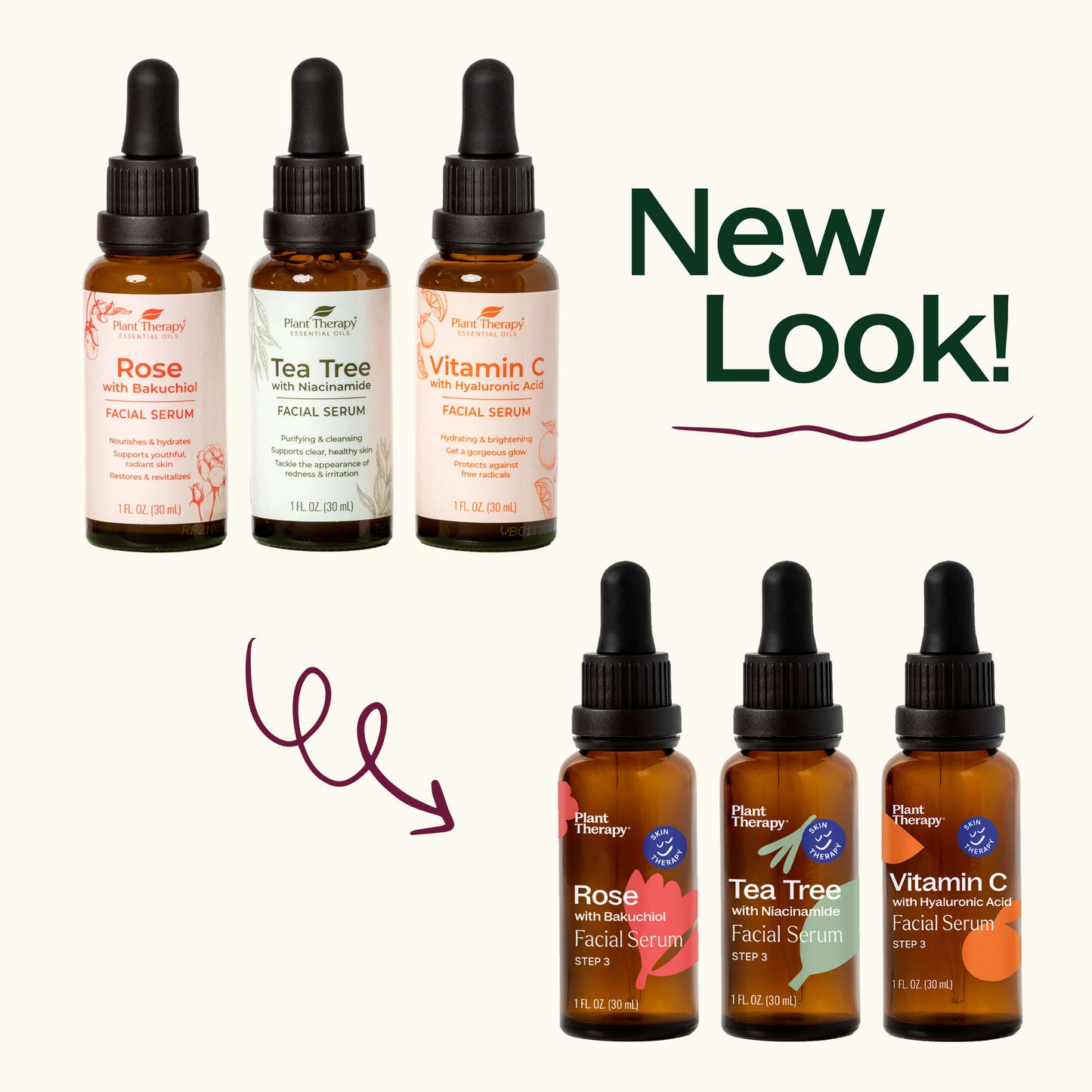 Facial Serum Trio Set