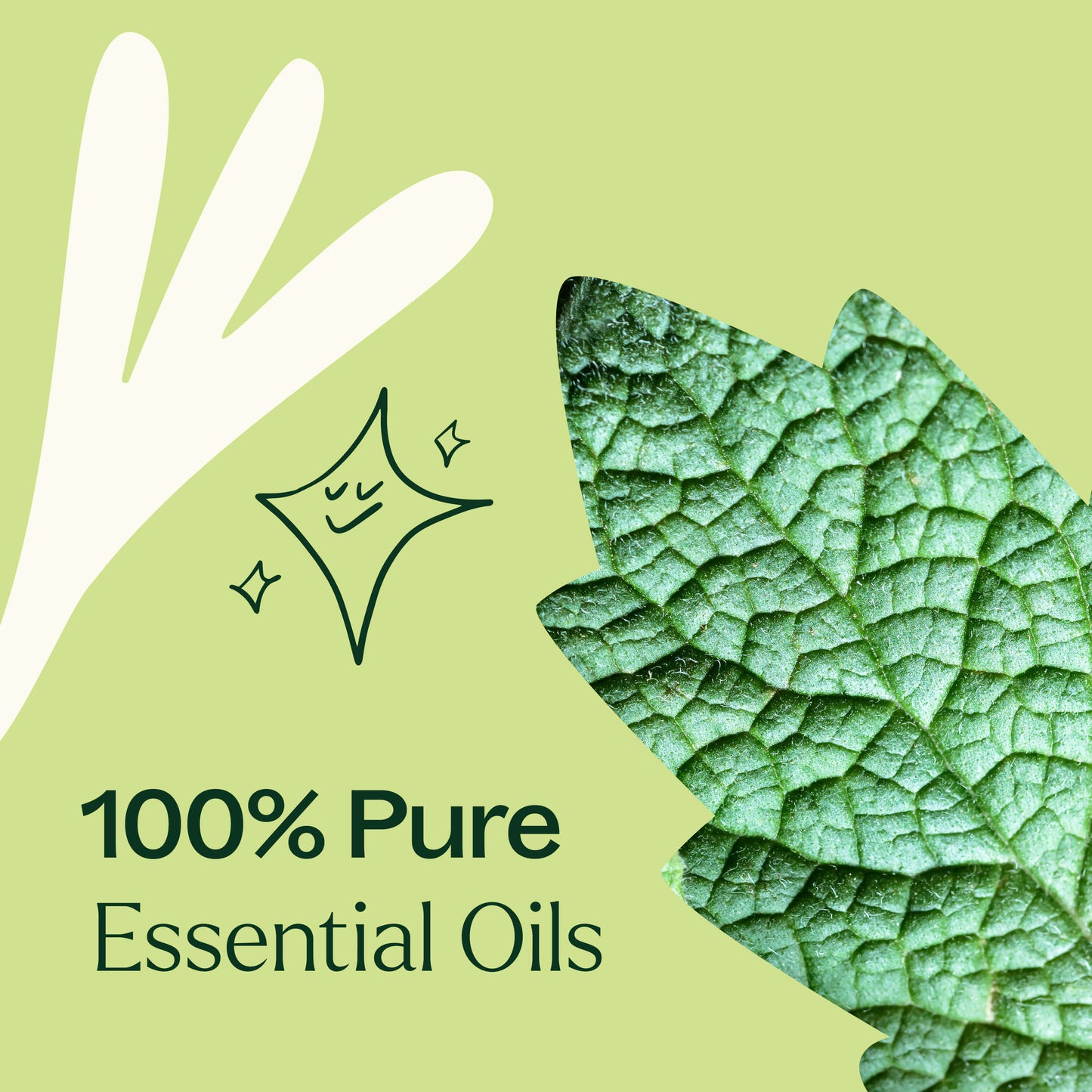 100% pure essential oils