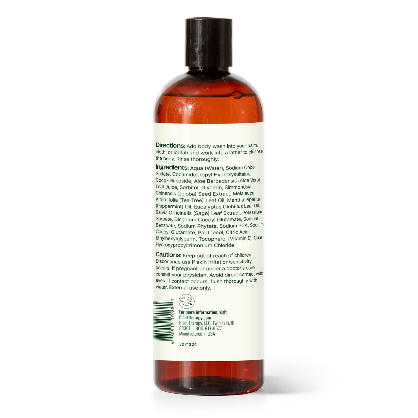 Tea Tree & Peppermint Body Wash