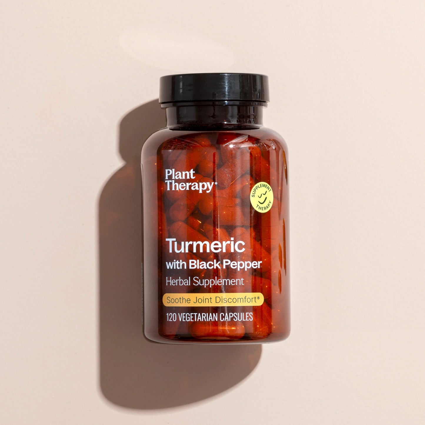 Turmeric with Black Pepper Herbal Supplement Capsules