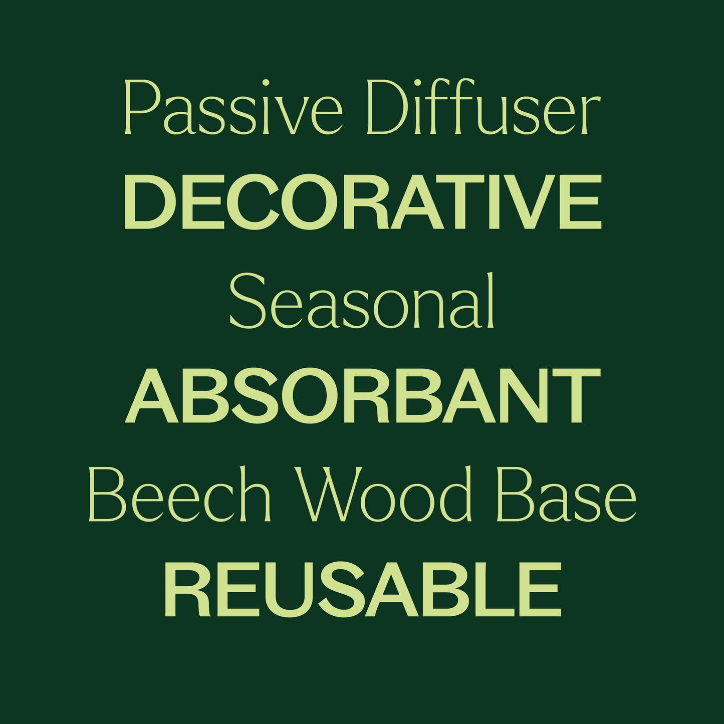 Christmas Tree Passive Diffuser