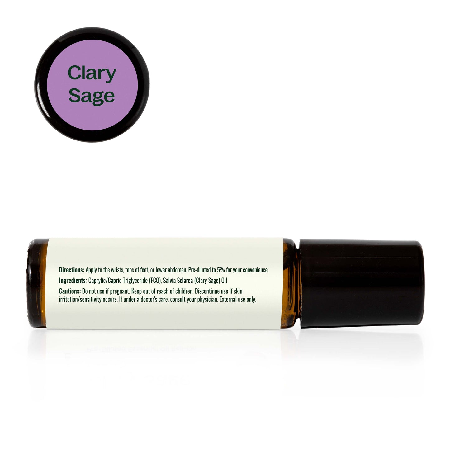 Clary Sage Essential Oil Pre-Diluted Roll-On