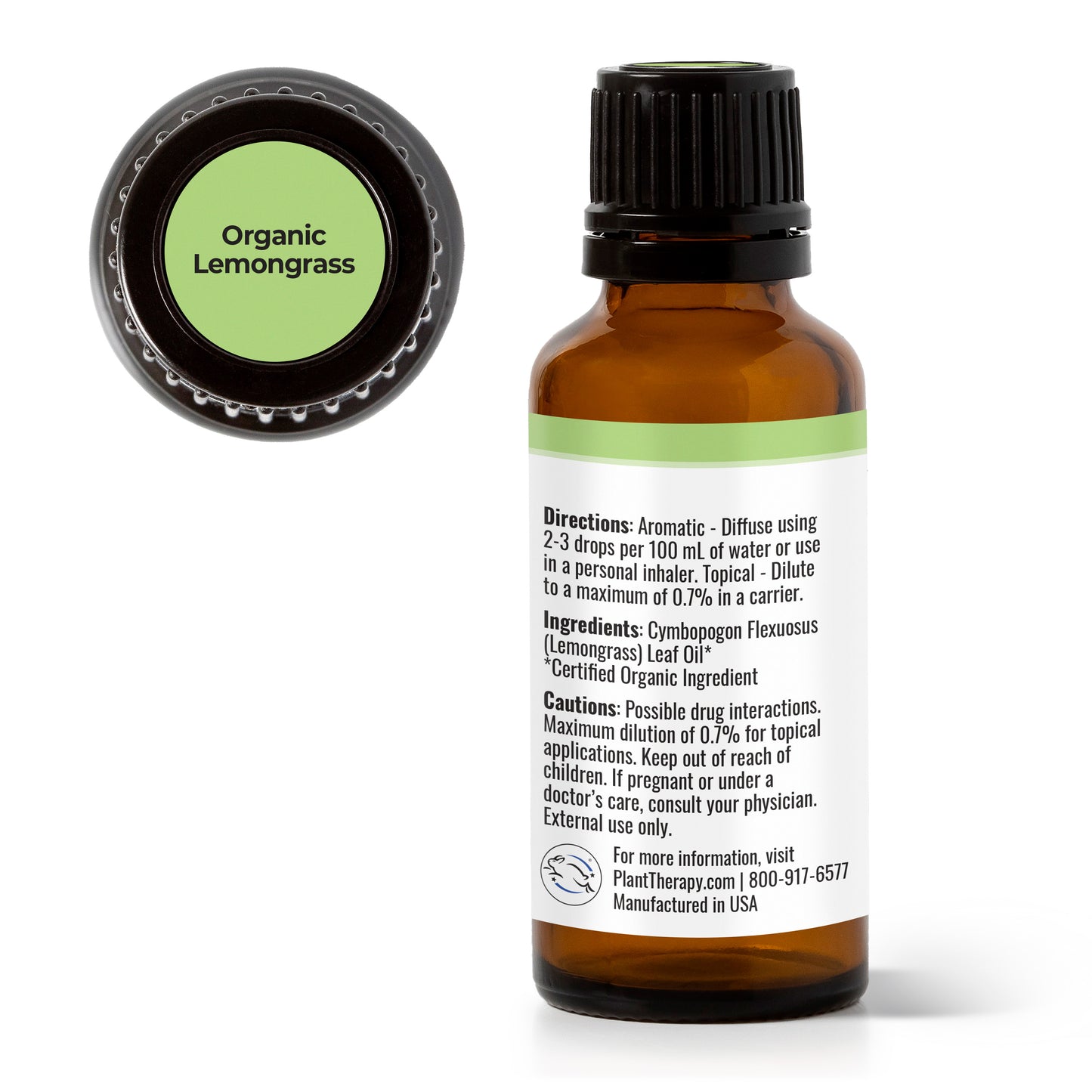 Organic Lemongrass Essential Oil